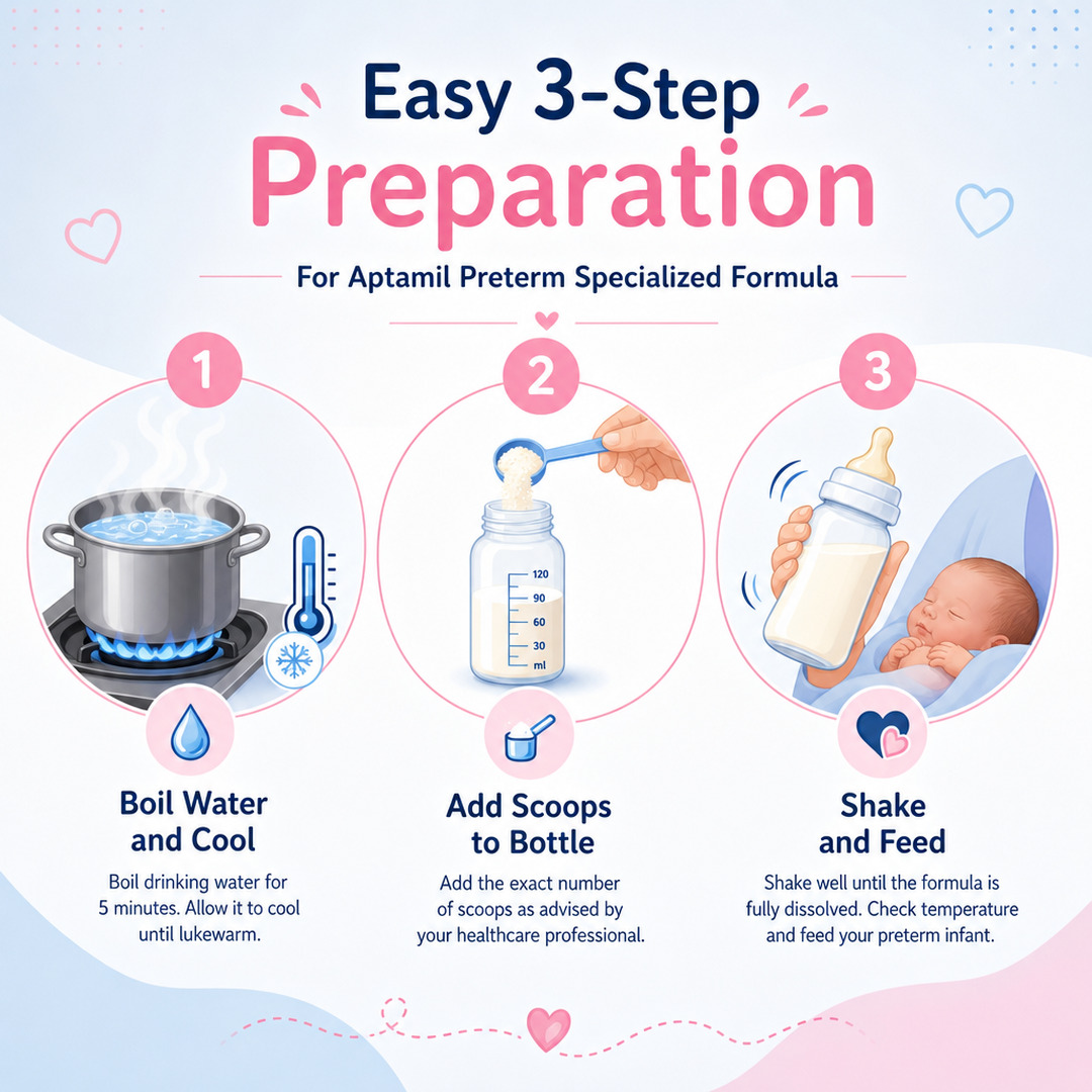 Aptamil Preterm Powder 400 GM thumbnail 6